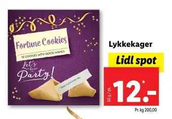 Lidl Lykkekager tilbud