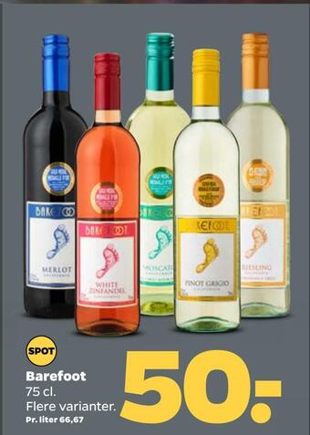 Netto Barefoot tilbud