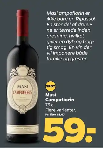 Netto Masi campofiorin tilbud