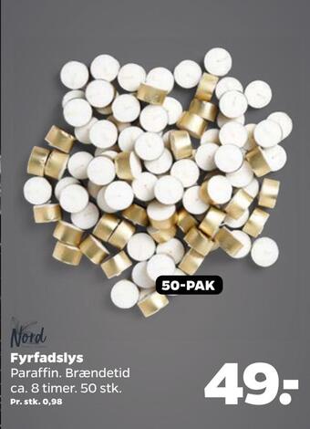 Netto Fyrfadslys tilbud