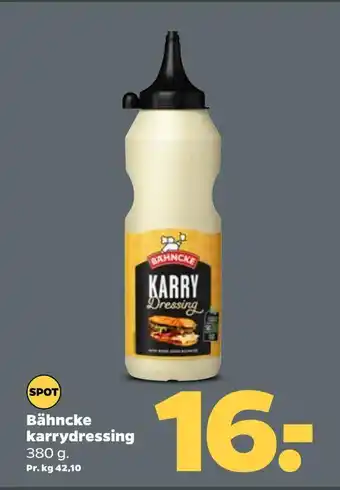Netto Bähncke karrydressing tilbud