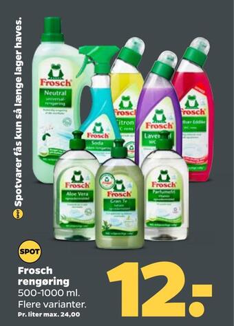 Netto Frosch rengøring tilbud