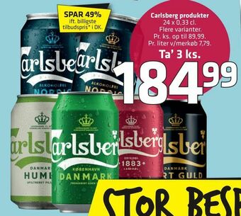 Fleggaard Carlsberg produkter tilbud