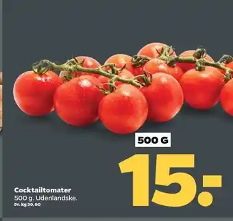 Netto Cocktail tomater tilbud