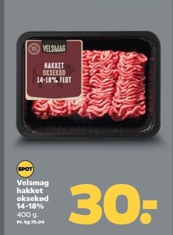 Netto Velsmag hakket oksekød tilbud