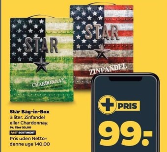 Netto Star bag in box tilbud