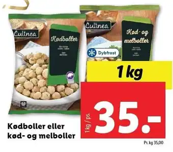 Lidl Kødboller el. kød- & melboller tilbud