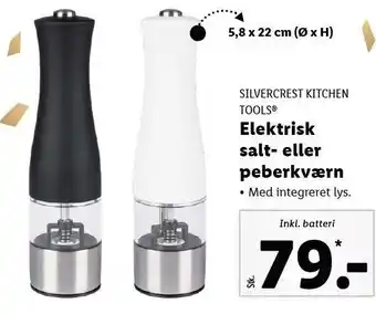 Elektrisk salt- el. peberkværn