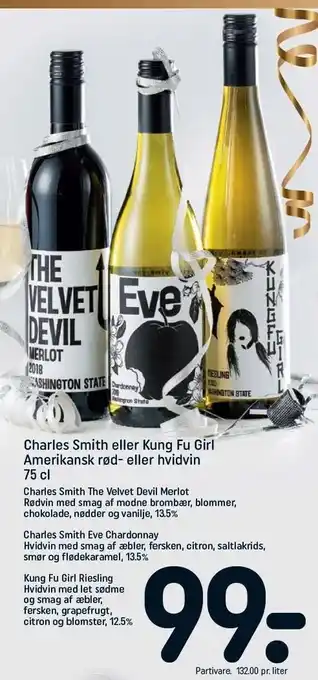 REMA 1000 Charles smith el. kung fu girl tilbud