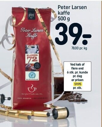 REMA 1000 Peter larsen kaffe tilbud