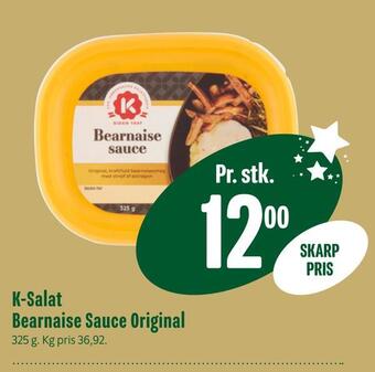 Min Købmand K-salat bearnaise sauce original tilbud