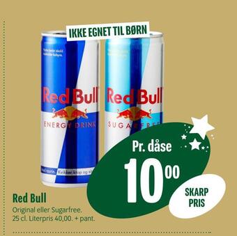 Min Købmand Red bull tilbud