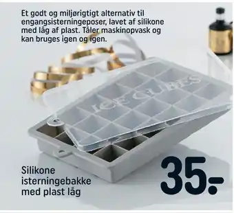 Silikone isterningebakke