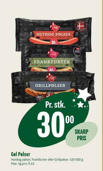 Gøl pølser