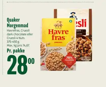 Quaker morgenmad