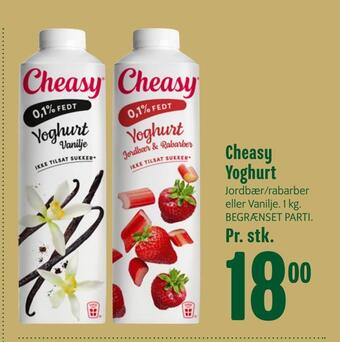 Min Købmand Cheasy yoghurt tilbud