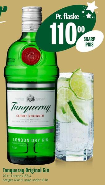 Min Købmand Tanqueray original gin tilbud