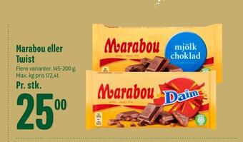Marabou eller twist