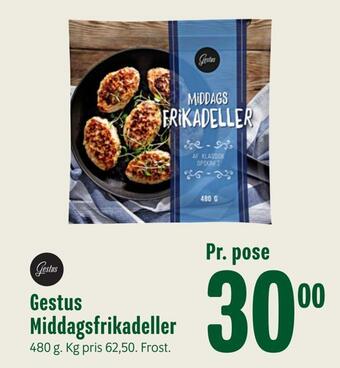 Min Købmand Gestus middagsfrikadeller tilbud