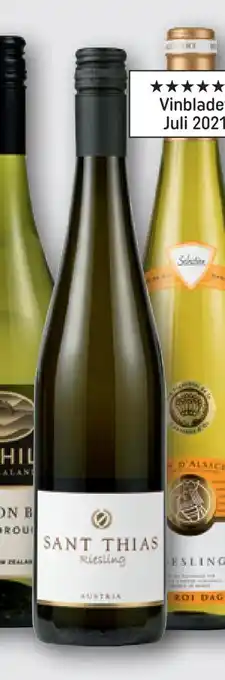 REMA 1000 Sant thias riesling østrig, 75 cl tilbud