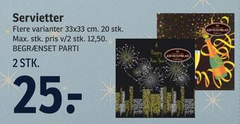 SPAR Servietter tilbud