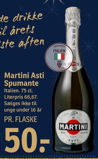 SPAR Martini asti spumante tilbud