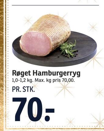 SPAR Røget hamburgerryg tilbud