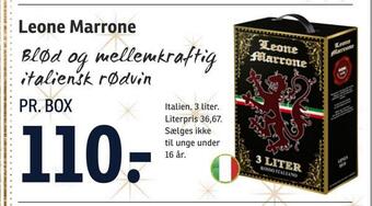 SPAR Leone marrone tilbud