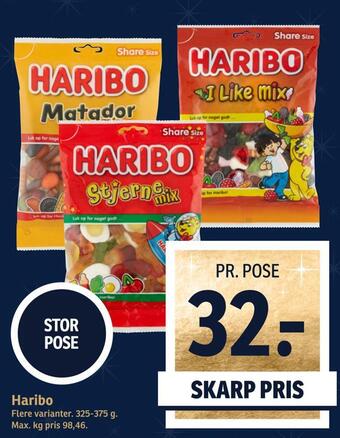 SPAR Haribo tilbud