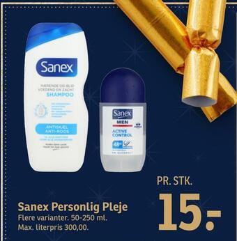 SPAR Sanex personlig pleje tilbud