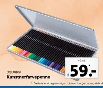 Lidl Crelando farveblyanter tilbud
