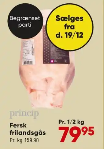 Bilka Princip gås tilbud