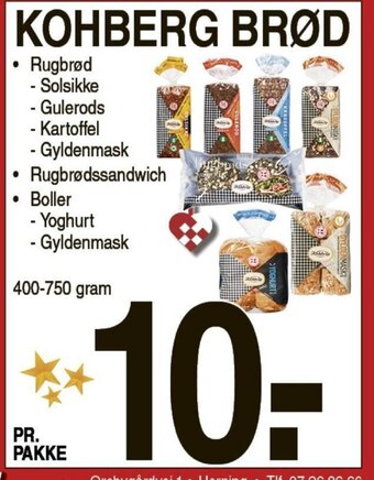 ABC Lavpris Kohberg Brød tilbud