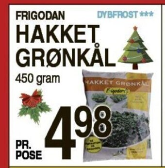 ABC Lavpris Frigodan Hakket Grønkål tilbud