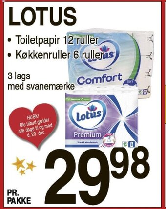 ABC Lavpris Lotus tilbud