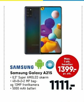 Samsung Galaxy A21S