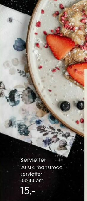 Bilka Servietter tilbud