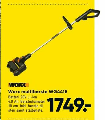Worx multibørste WG441E