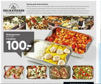 Bilka Middagsretter tilbud