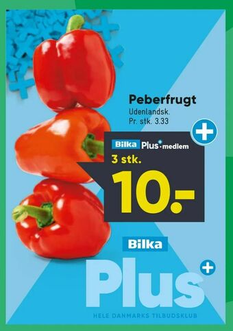 Bilka Peberfrugt tilbud