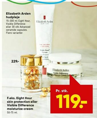 Bilka Elizabeth Arden hudpleje tilbud