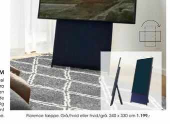 Bilka Florence tæppe tilbud