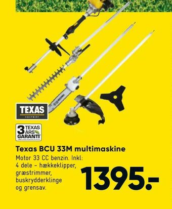 Bilka Texas BCU 33M multimaskine tilbud