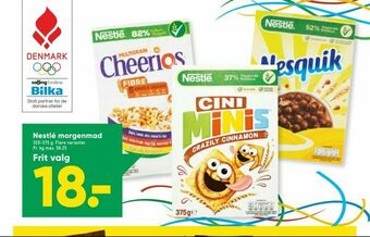 Bilka Nestlé morgenmad tilbud