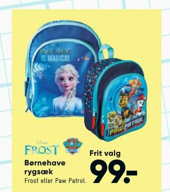 Børnehave rygsæk