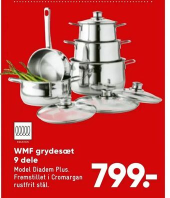 WMF grydesæt 9 dele