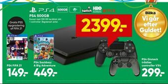 Bilka Ps4 500gb tilbud