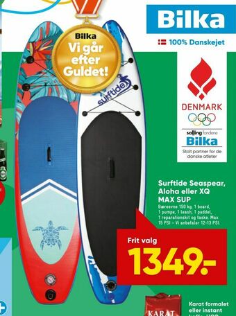 Bilka Surftide Seaspear, Aloha eller XQ MAX SUP tilbud