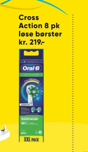 Bilka Cross Action 8 pk løse børster tilbud