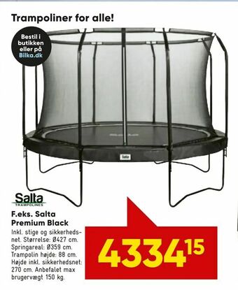 Bilka Trampoliner for alle! tilbud